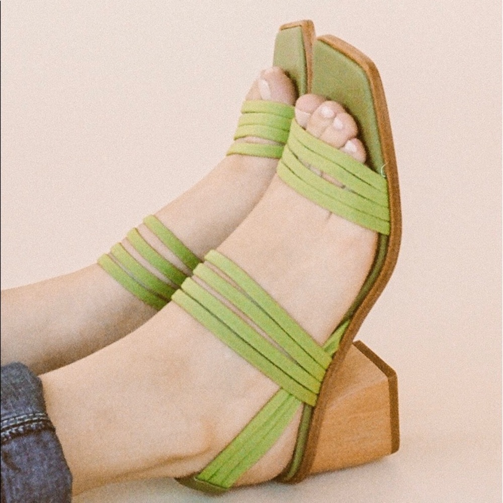 Paloma Wool Lunes Heeled Sandals, size 8